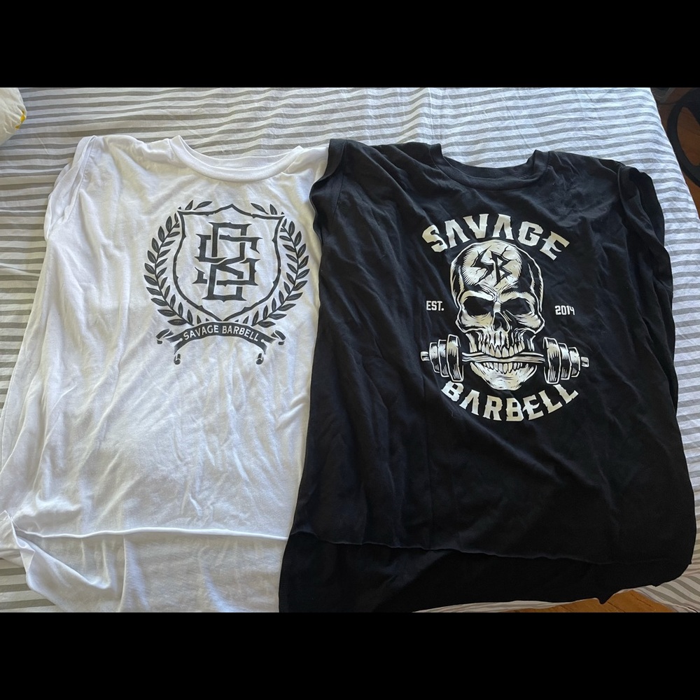 Savage Barbell shirts